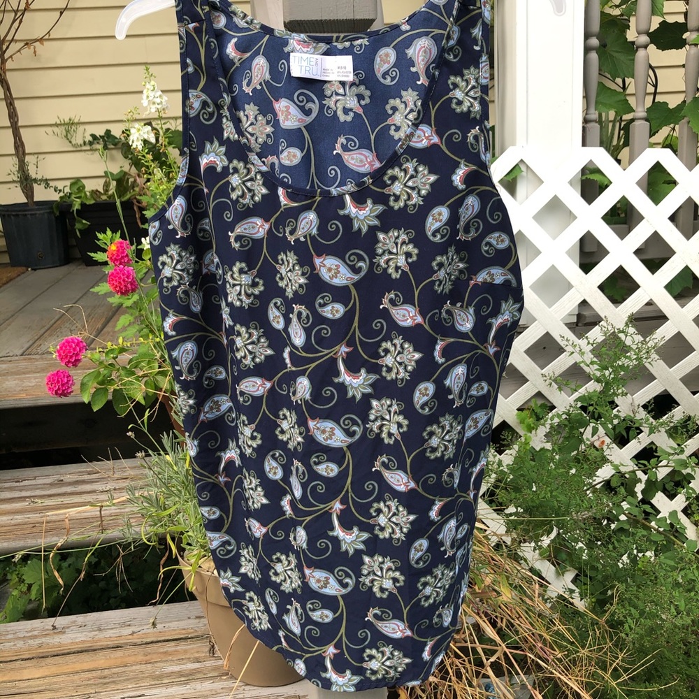Paisley tank top